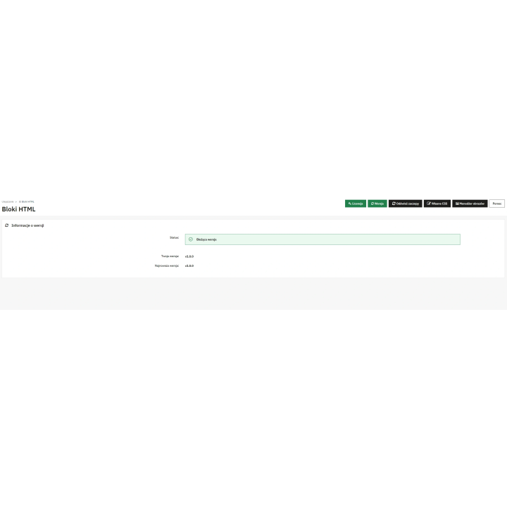 Bloki HTML PrestaShop | Zaawansowany system zarządzania zawartością