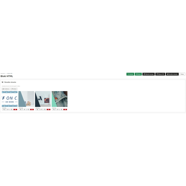 Bloki HTML PrestaShop | Zaawansowany system zarządzania zawartością